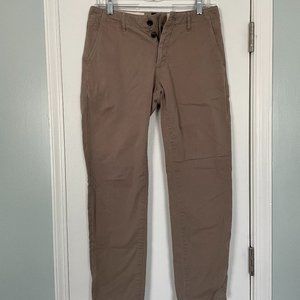 Gap Khaki pants - 30W 30L - button closure